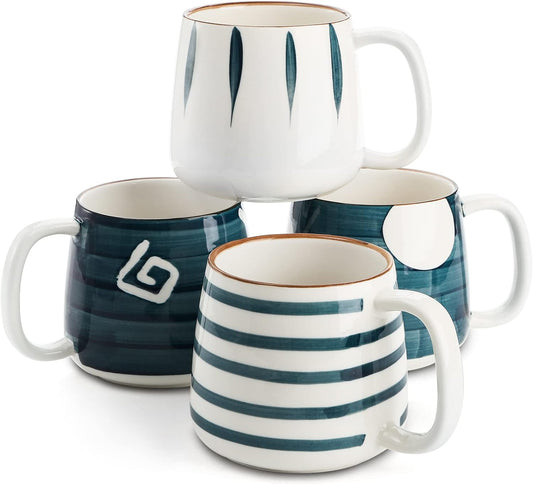 Blue & White Mug