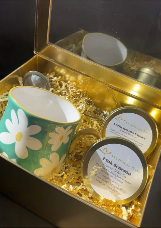 Gold Tea Gift Box