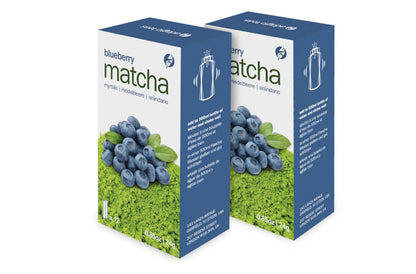 Blueberry Matcha Sticks