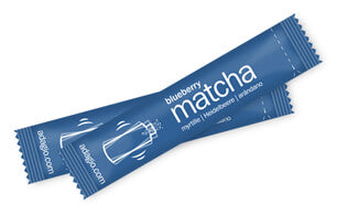 Blueberry Matcha Sticks