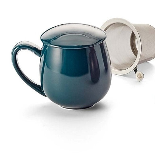 Dark Green Cup with Infuser