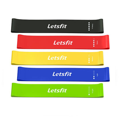 Letsfit Loop Resistance Bands Set