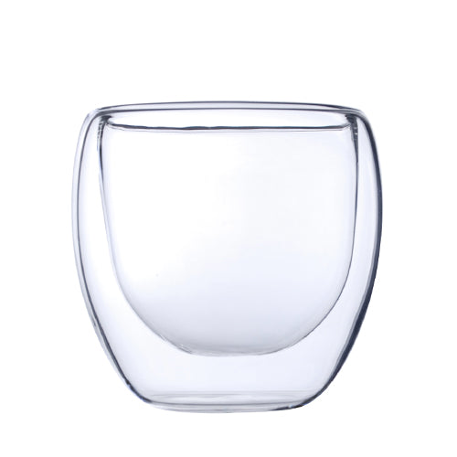 Glass Double Wall Cup