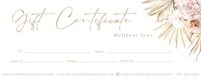 Gift Certificate